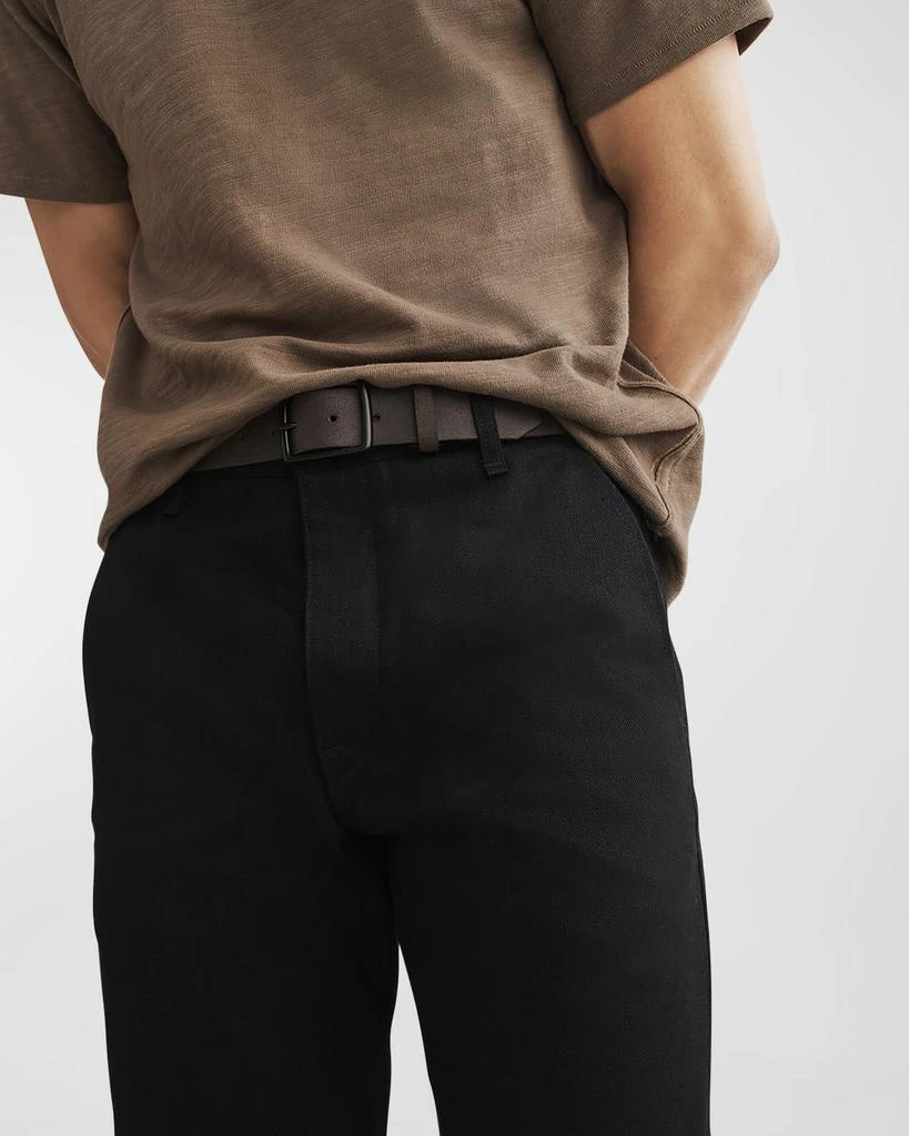 Rag & Bone Men's Rugged Leather Belt 2
