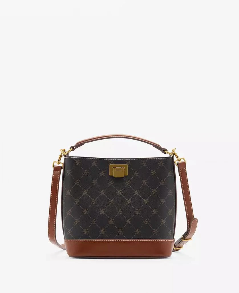 Mango Women's Logo Printed Mini Shopper Bag 1