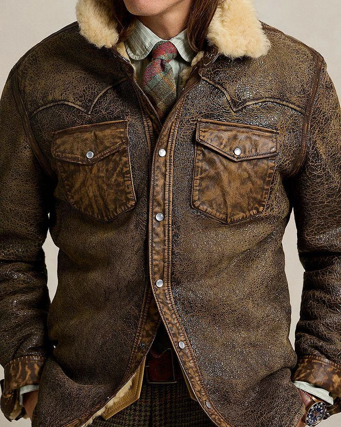 Ralph Lauren Shearling Jacket 5