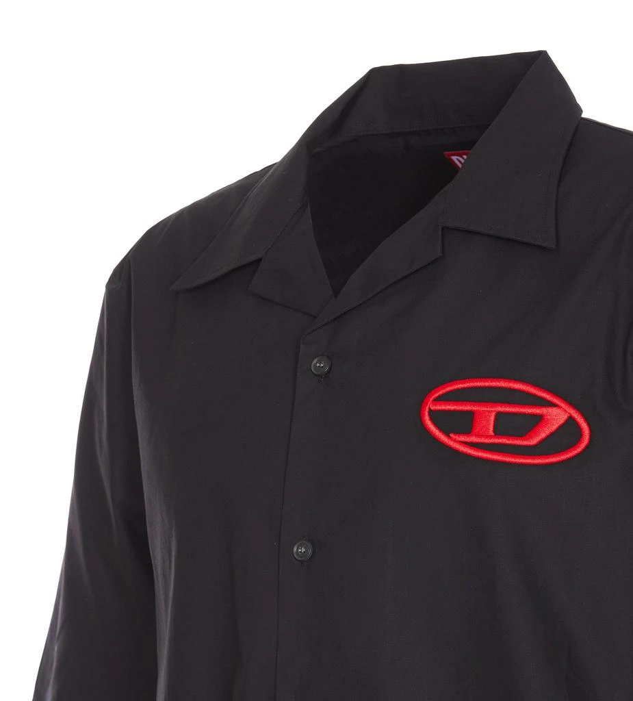 Diesel Diesel Logo Embroidered Short-Sleeved Shirt 4