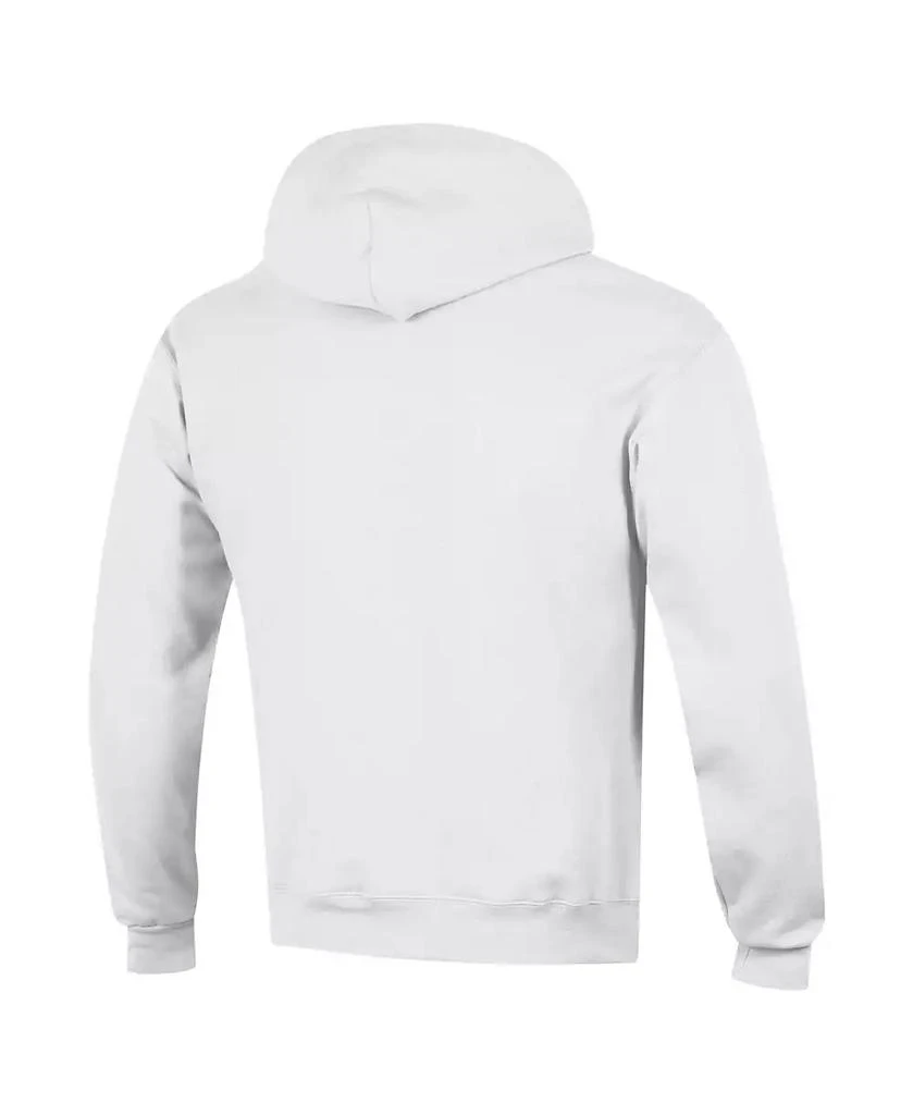 CHAMPION Men's White Duke Blue Devils Cameron Crazies Pullover Hoodie 2