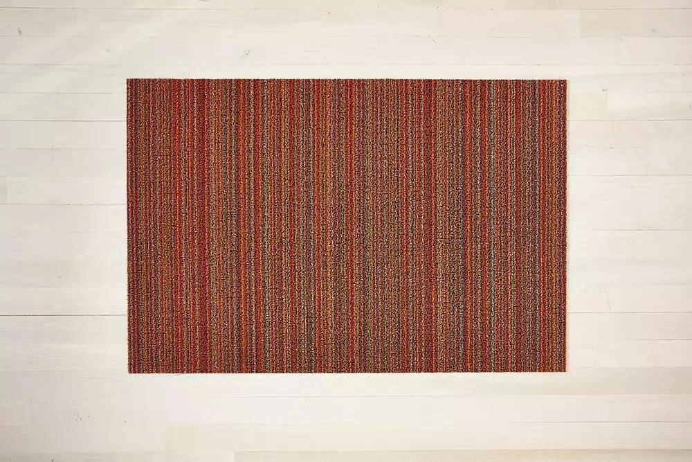 Chilewich Skinny Stripe Shag Utility Mat 24"x36" Collection 2
