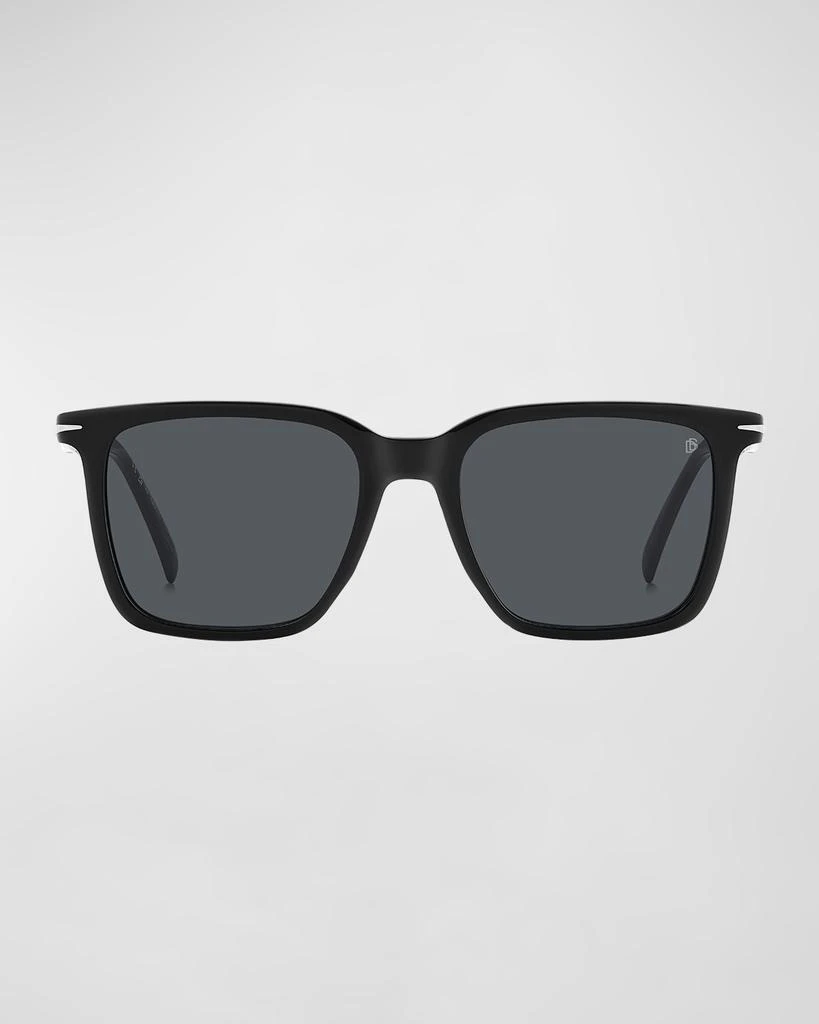 David Beckham Men's Acetate Rectangle Sunglasses 3