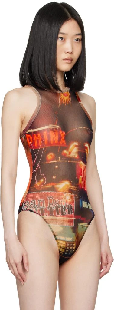 Jean Paul Gaultier Red 'The Pigalle' Bodysuit 4