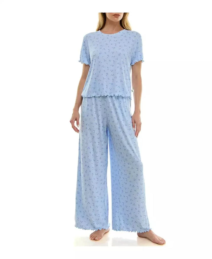 Sincerely Jules Women
s Printed T-Shirt 
Paper Bag Pants, 2-Piece Pajama Set 9