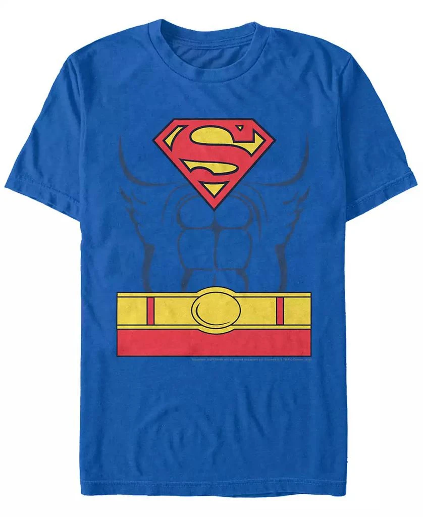 FIFTH SUN DC Men's Superman Costume Short Sleeve T-Shirt 1