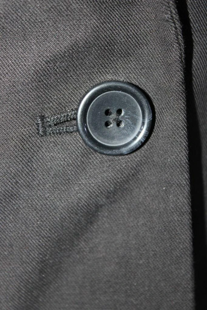 Everlane Womens The Cotton Linen Blazer Black 5