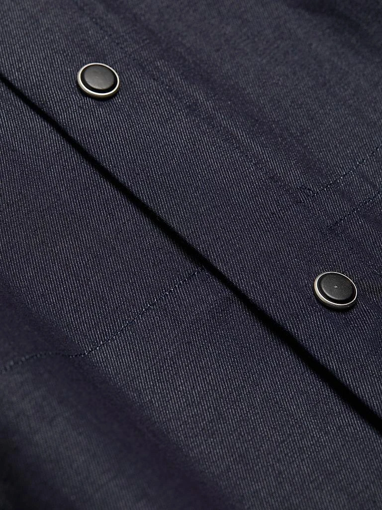 Kiton Buba Cotton Button-Front Shirt 7