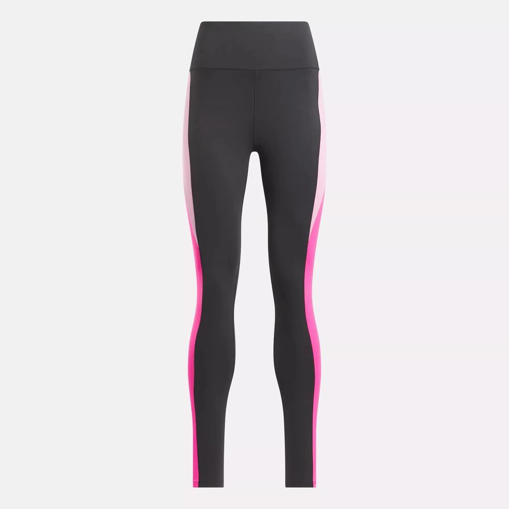 Reebok Women's Lux High-Rise Colorblock Leggings 6