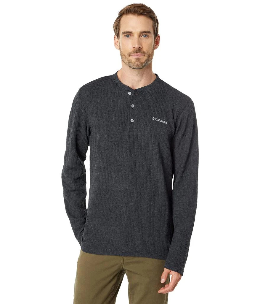 Columbia Pine Peak™ Waffle Long Sleeve Henley 1