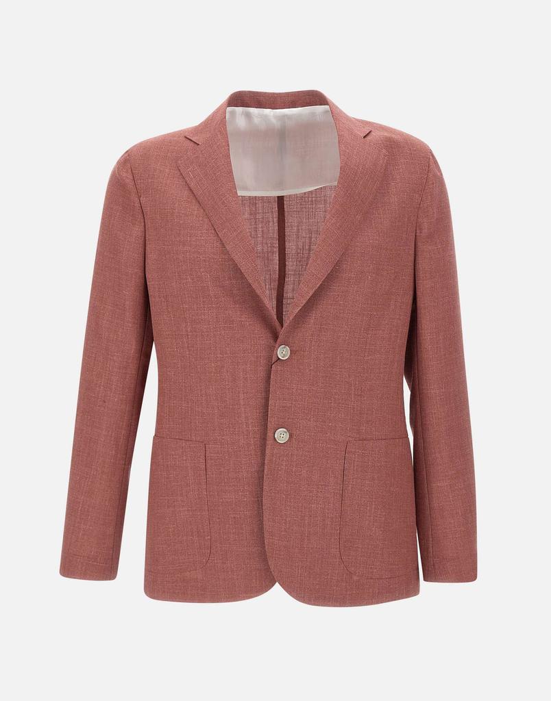 BARBA Wool, silk and linen blazer