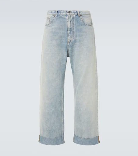 Valentino High-rise straight jeans 1