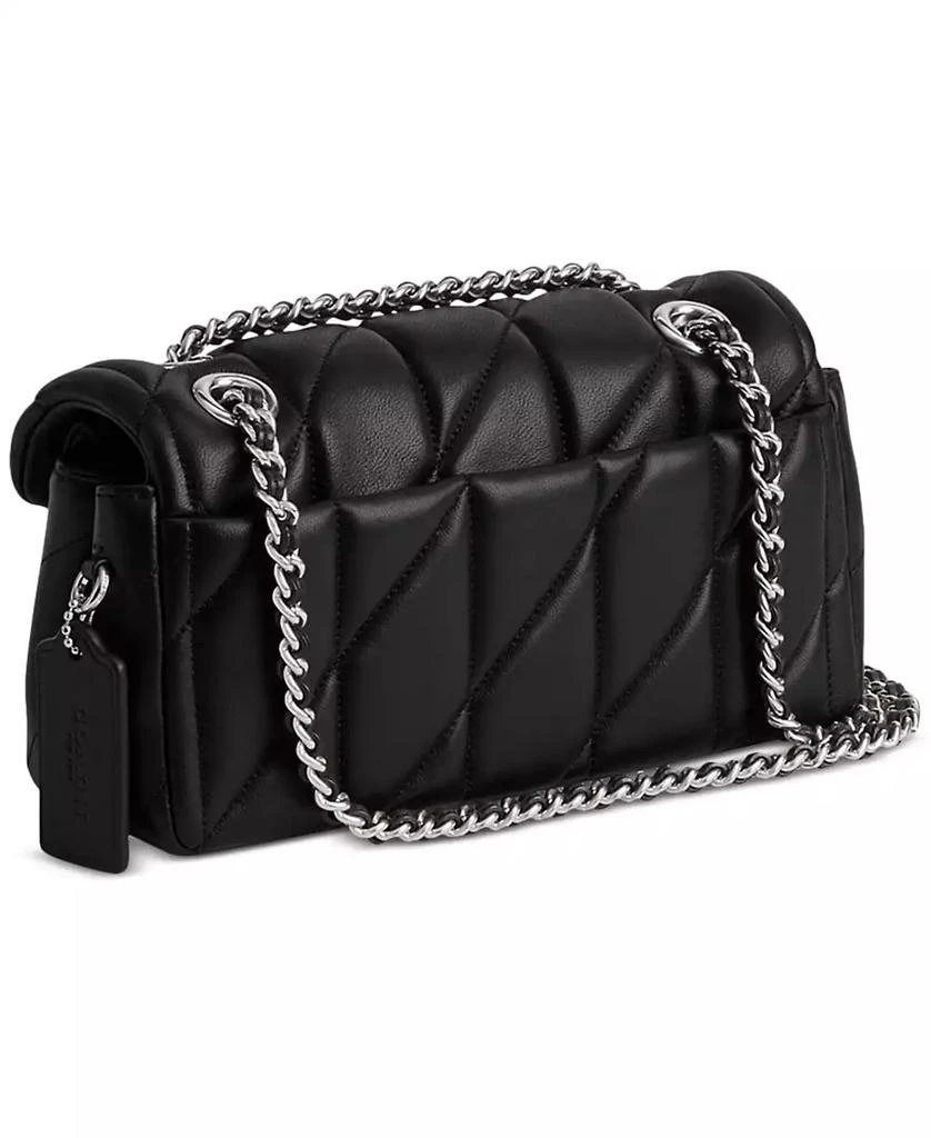 Coach Quilted Leather Tabby Chain Shoulder Bag 20 3