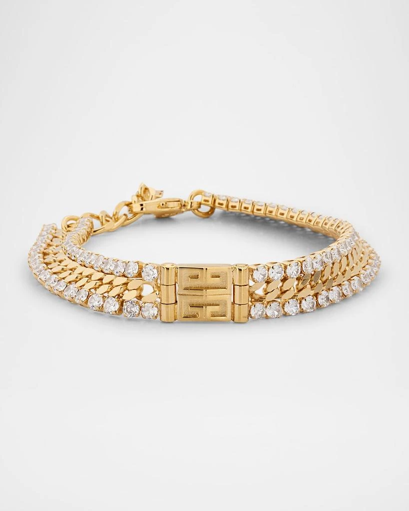 Givenchy 4G Crystal Chain Bracelet 1