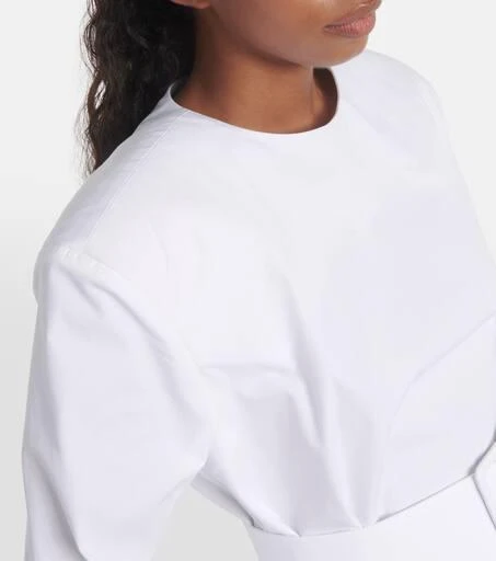 Tod's Belted cotton poplin shirt 4