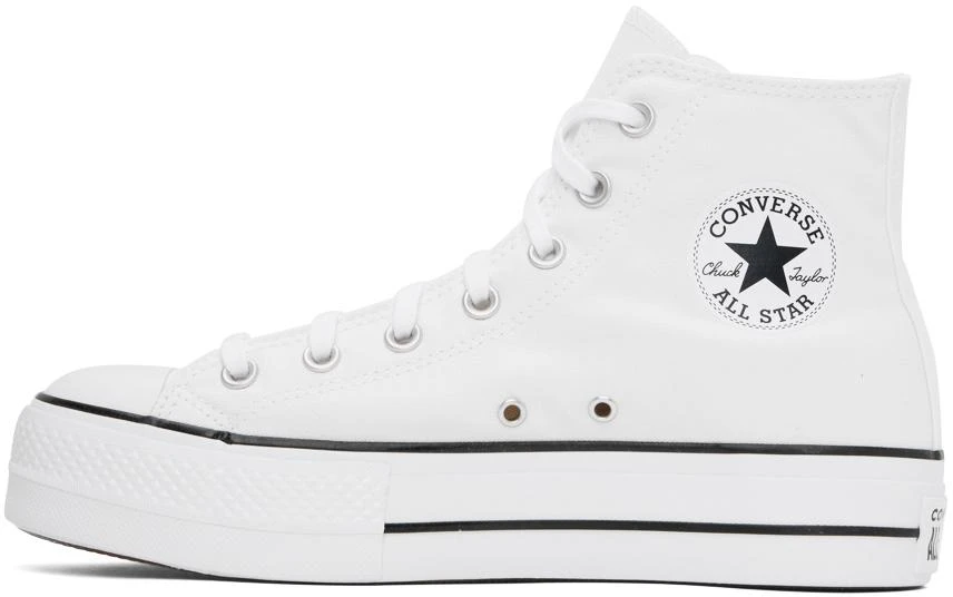Converse White Chuck Taylor All Star Platform Sneakers 3