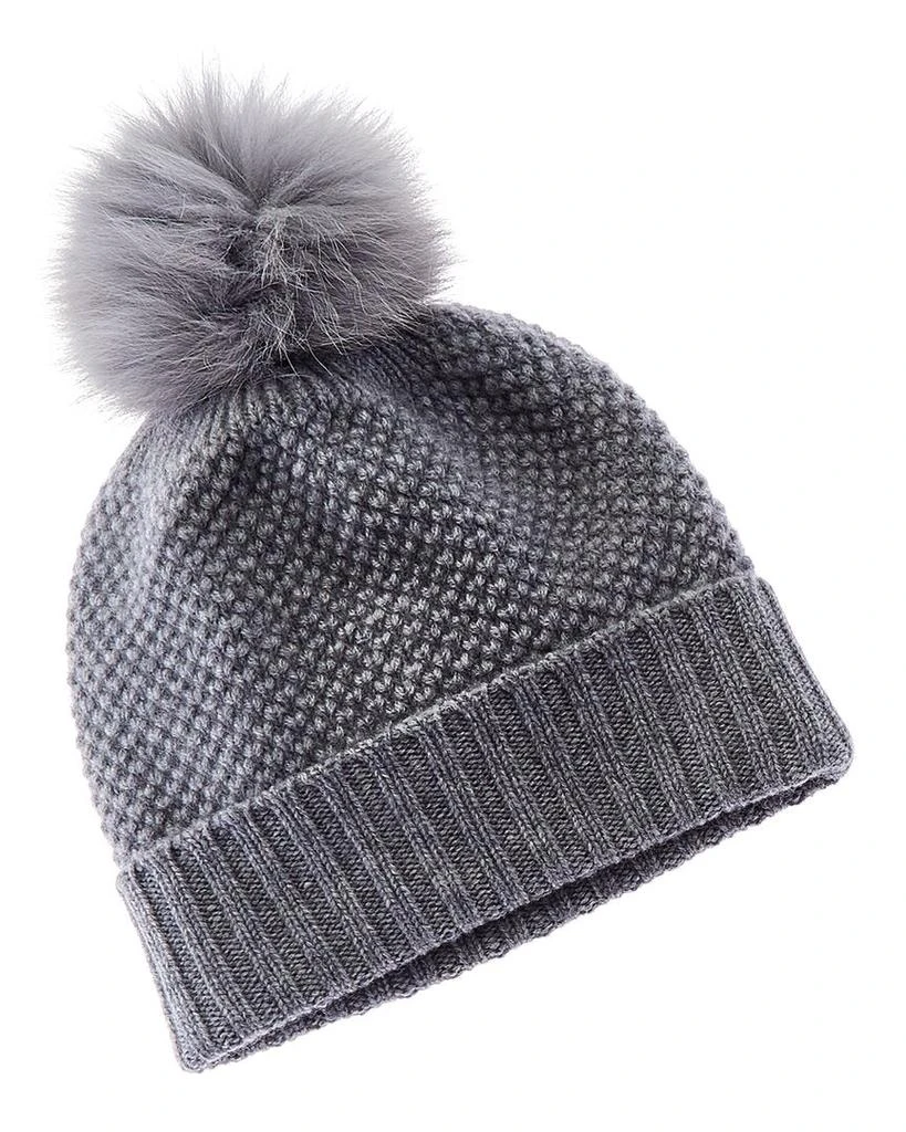 FORTE_FORTE Lux Textured Cashmere Hat 1