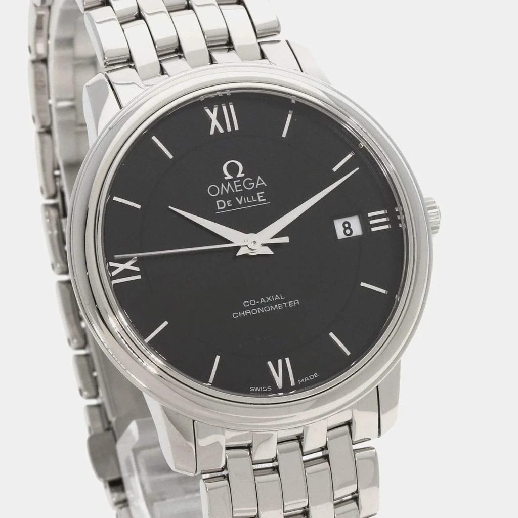 Omega Omega Black Stainless Steel De Ville Prestige 424.10.37.20.01.001 Quartz Men's Wristwatch 36.5 mm 3