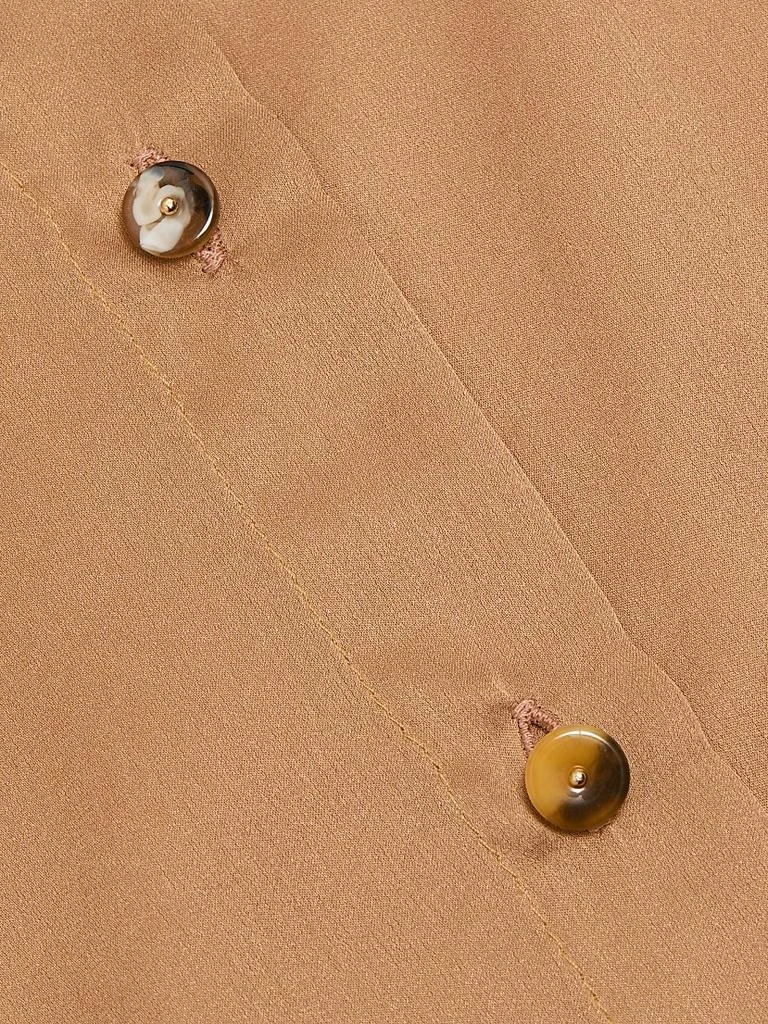 Zimmermann Hypnotic Silk Satin Shirt 7