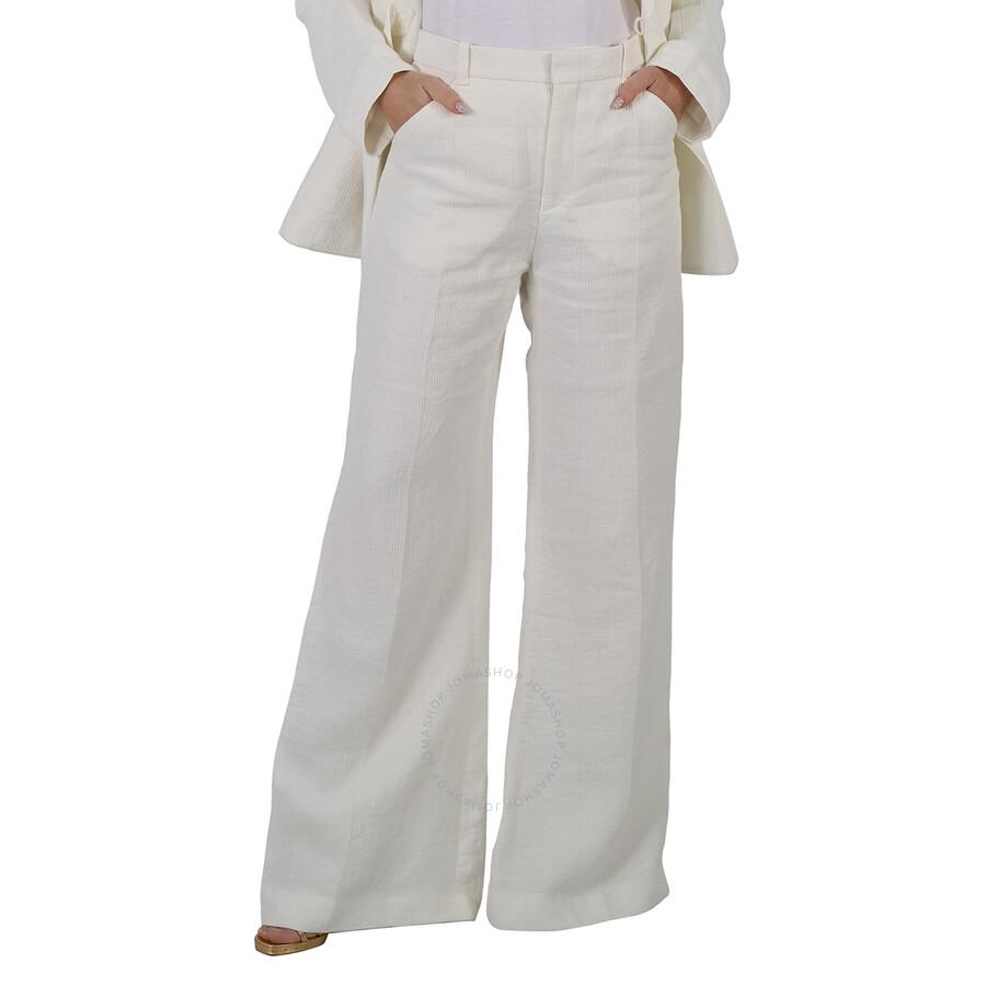ボトムスその他 Chloe Ivory flared denim trousers Chloé Chloé Ivory Flared Denim Trousers - Jeans - BeyondStyle
