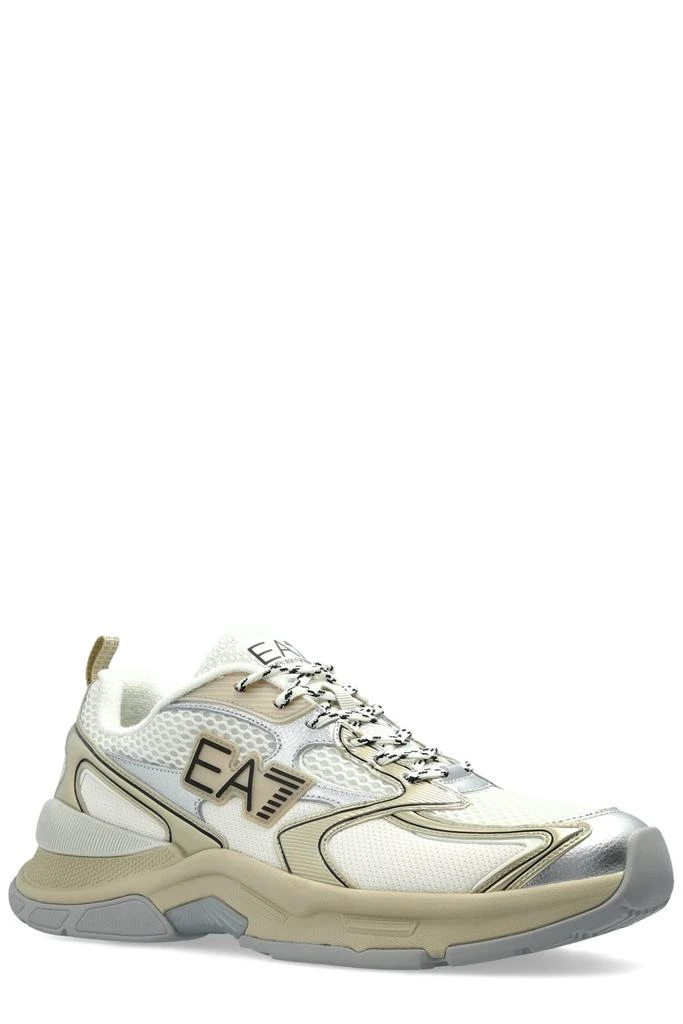 Emporio Armani Ea7 Emporio Armani Mesh Lace-Up Sneakers 2