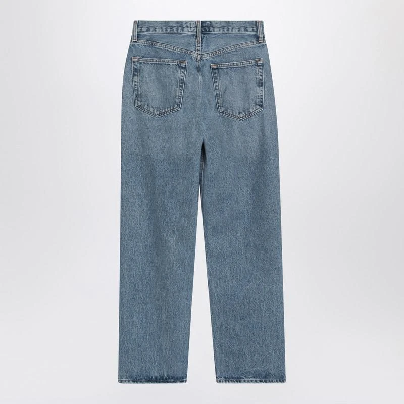AGOLDE Agolde V-Waist Baggy Jeans Fairway Coloured 2