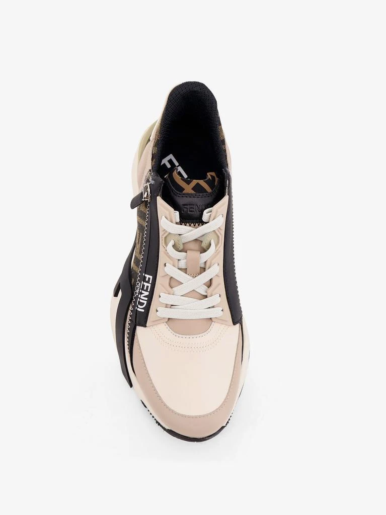 Fendi Fendi Flow leather sneakers with FF motif Casual Shoes
