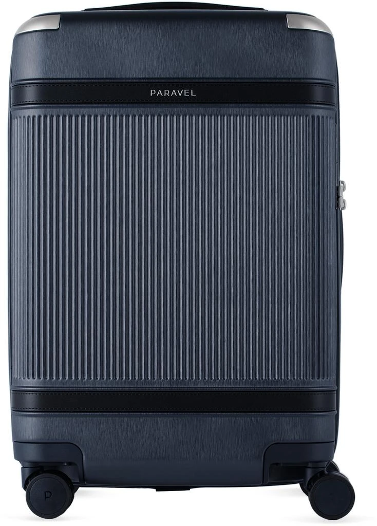 Paravel Navy Aviator Carry-On Plus Suitcase 1