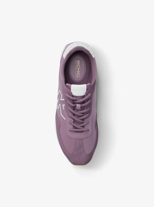 Michael Kors Essex Mixed-Media Trainer 5