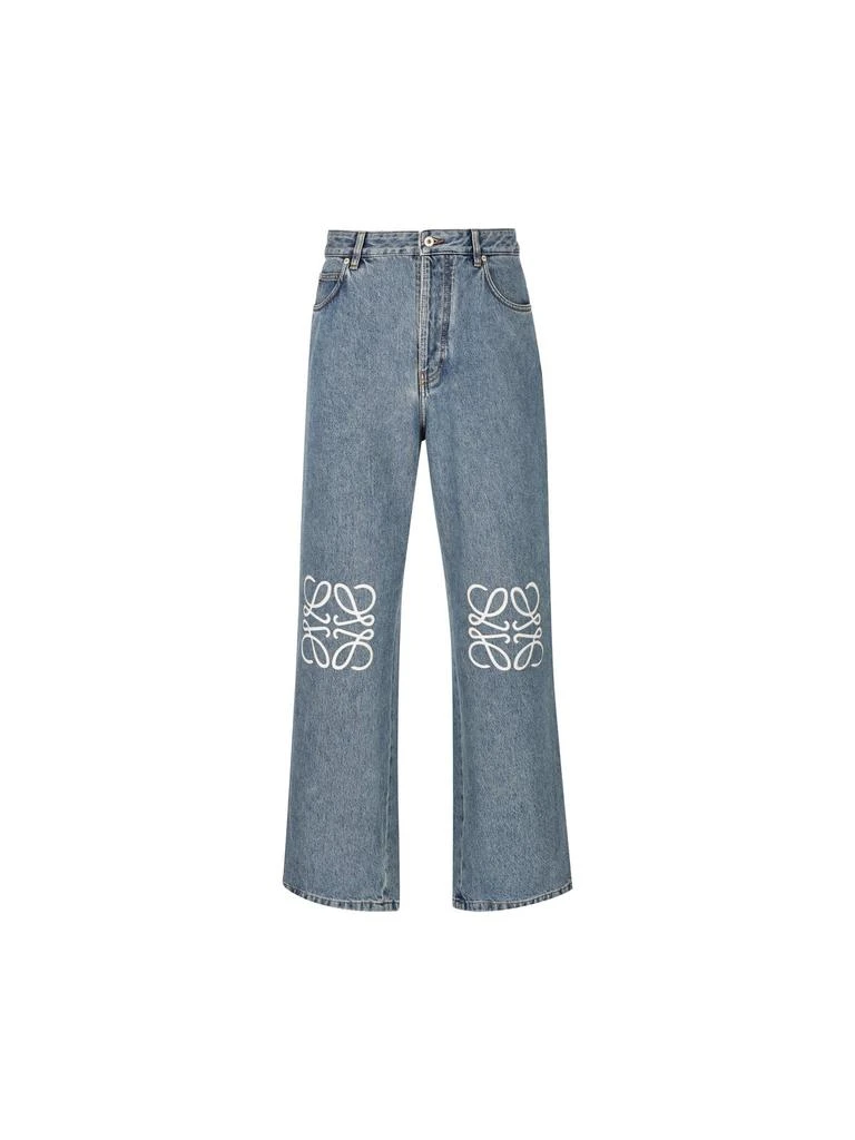 Loewe Loewe Anagram Baggy Jeans 1