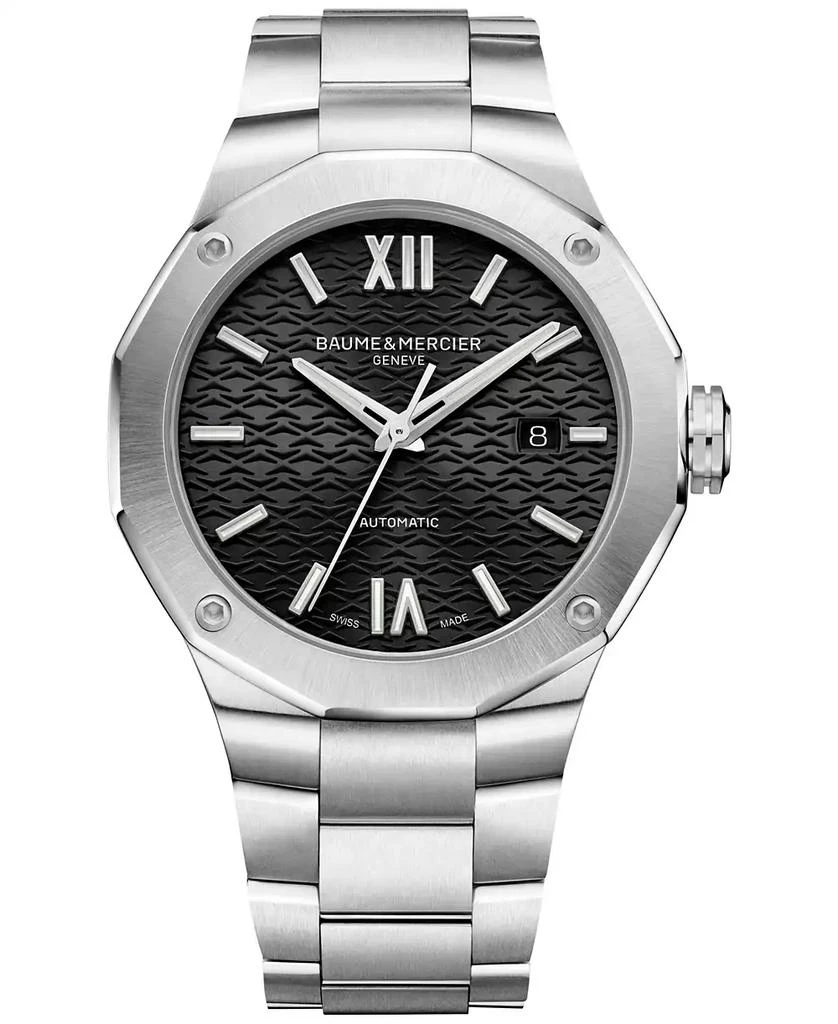 Baume & Mercier Men's Swiss Automatic Stainless Steel Bracelet Watch 42mm 1