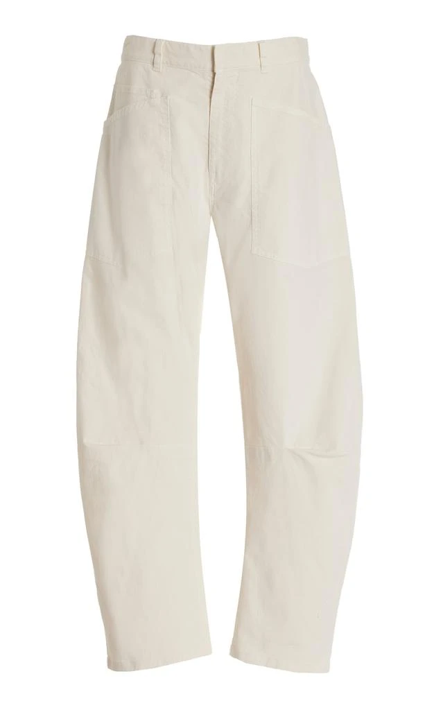 NILI LOTAN NILI LOTAN - Shon Cotton Balloon Pants - White - US 2 - Moda Operandi 1