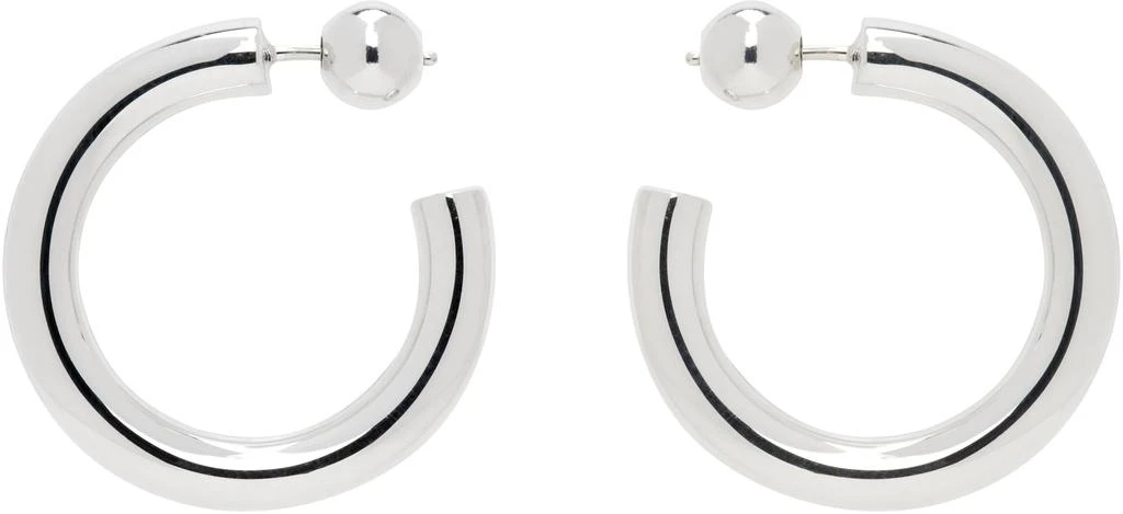 Sophie Buhai Silver Small Everyday Hoop Earrings 1