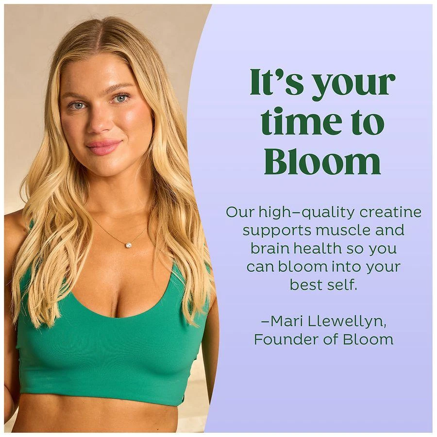 Bloom Creatine Monohydrate Raspberry Lemon 6