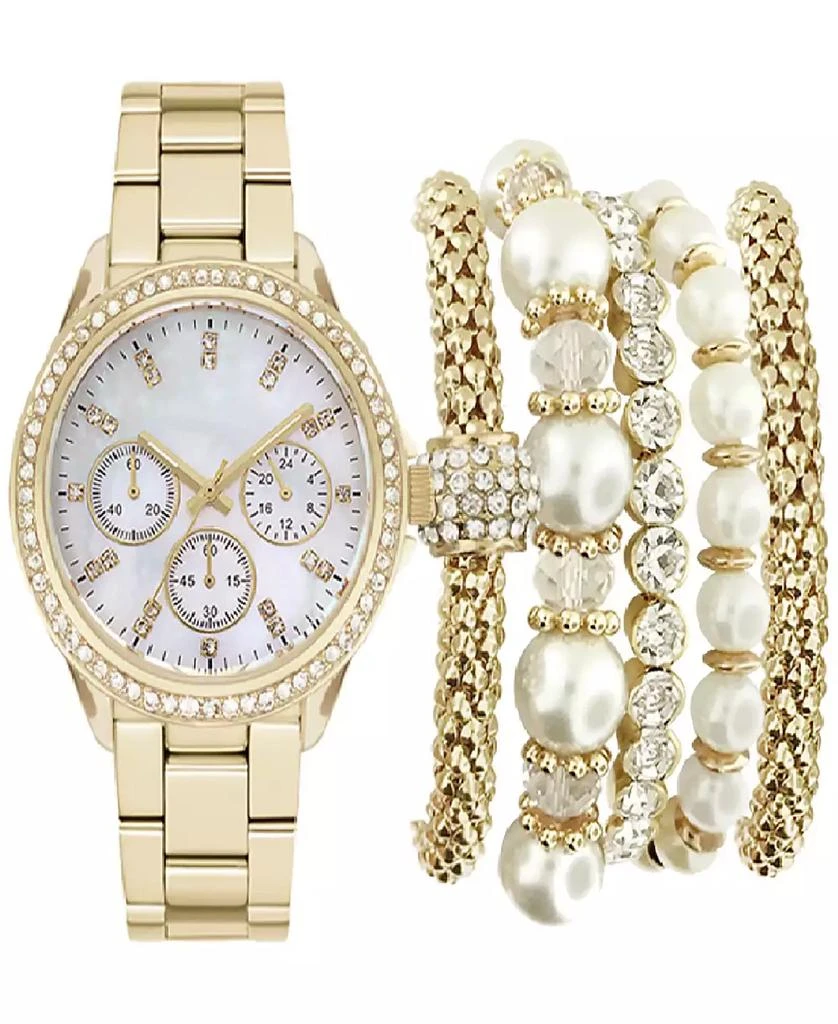 Jessica Carlyle Women's Bracelet Watch 36mm Gift Set 1