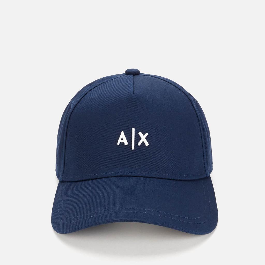 Armani Exchange Armani Exchange Men's Small Ax Logo Cap - Navy