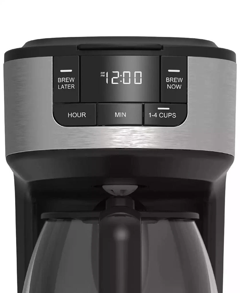 Tzumi Puree 12-Cup Programmable Glass-Carafe Coffee Maker 6