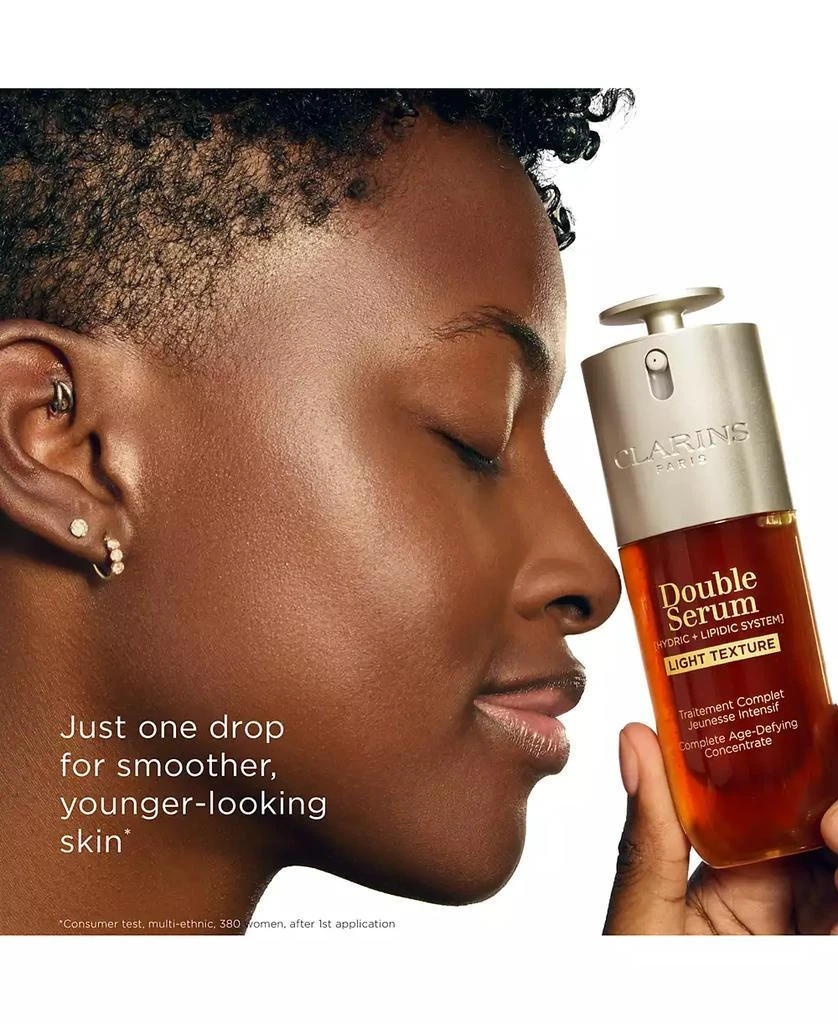 Clarins Double Serum Light Texture Anti Aging to Firm, Boost Radiance, Refine Pores, 1.7 oz. 9