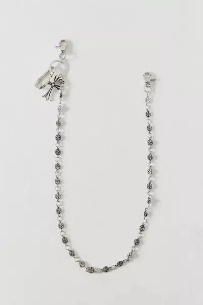 Urban Outfitters Cross Charm Wallet Chain 2