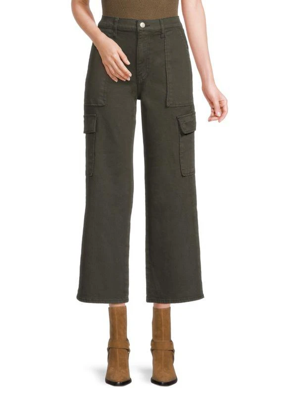Hudson Rosalie High Rise Wide Leg Jeans 1