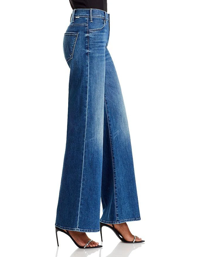 MOTHER The Hustler Roller Skimp High Rise Wide Leg Jeans in Caving In 4