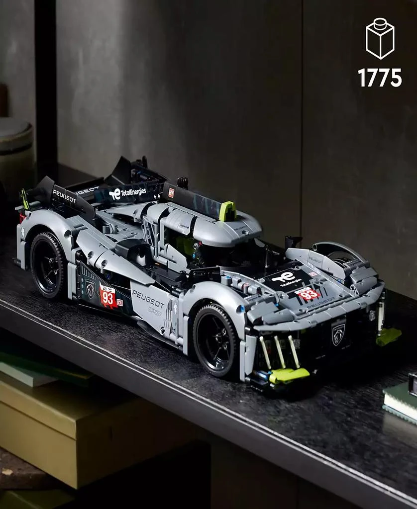 LEGO Technic PEUGEOT 9X8 24H Le Mans Hybrid Hypercar 42156 Building Set 5