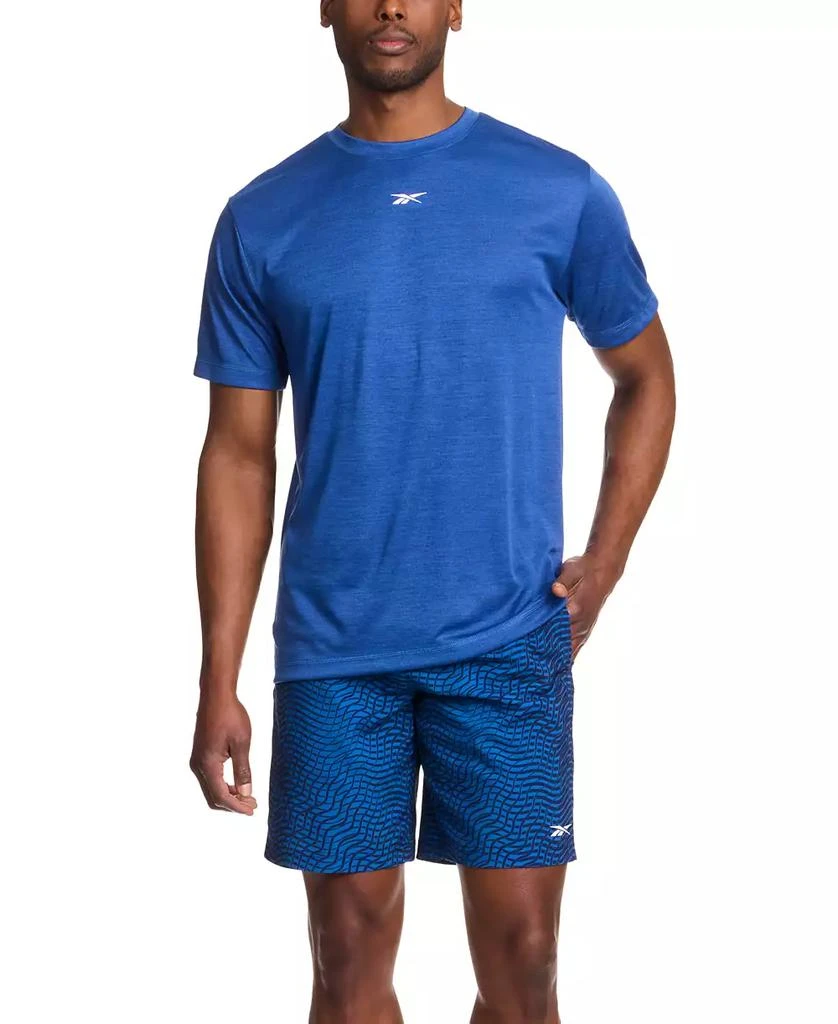 Reebok Men
s Textured Logo Woven Shorts 4