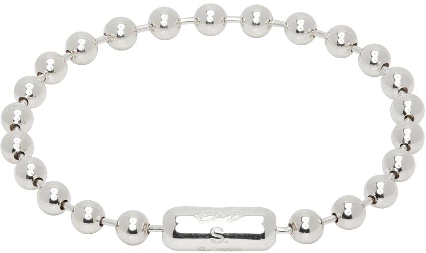 TAKAHIROMIYASHITA TheSoloist. Silver Ball Chain S Bracelet