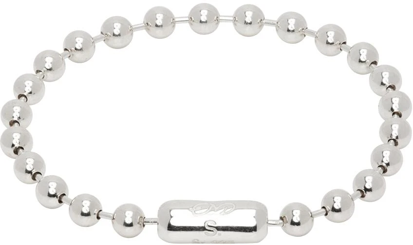 TAKAHIROMIYASHITA TheSoloist. Silver Ball Chain S Bracelet 2
