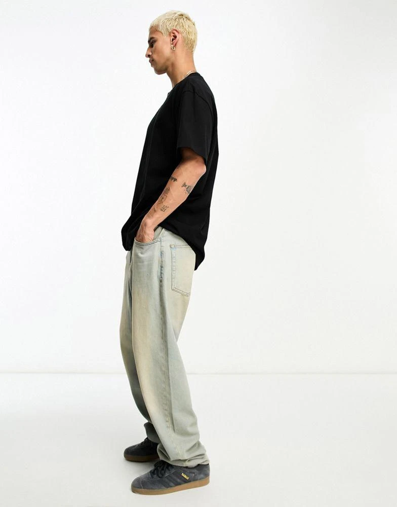 Weekday Weekday oversized t-shirt in black 3