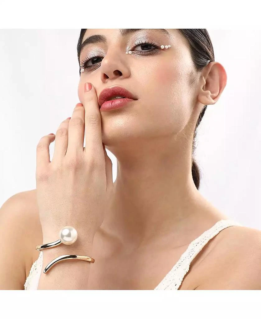 SOHI Women
s Snowball Bangle Bracelet 3