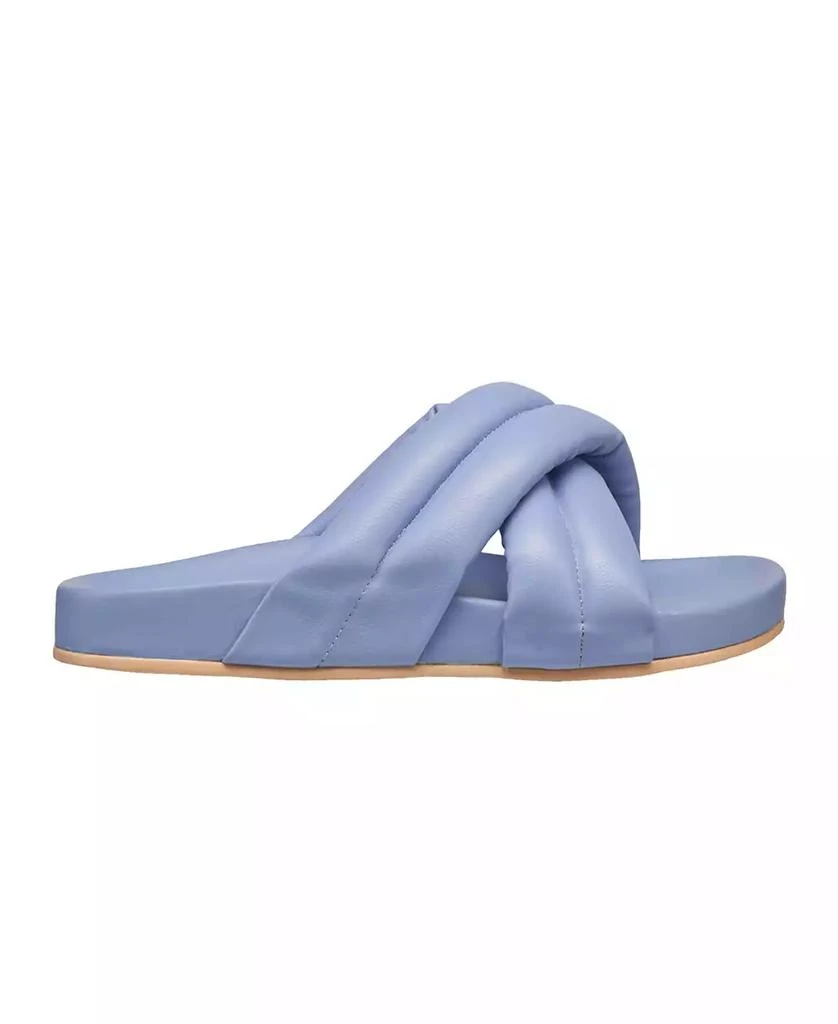 French Connection Women's Hayden Criss-Cross Flip Flop Slide Sandals 2