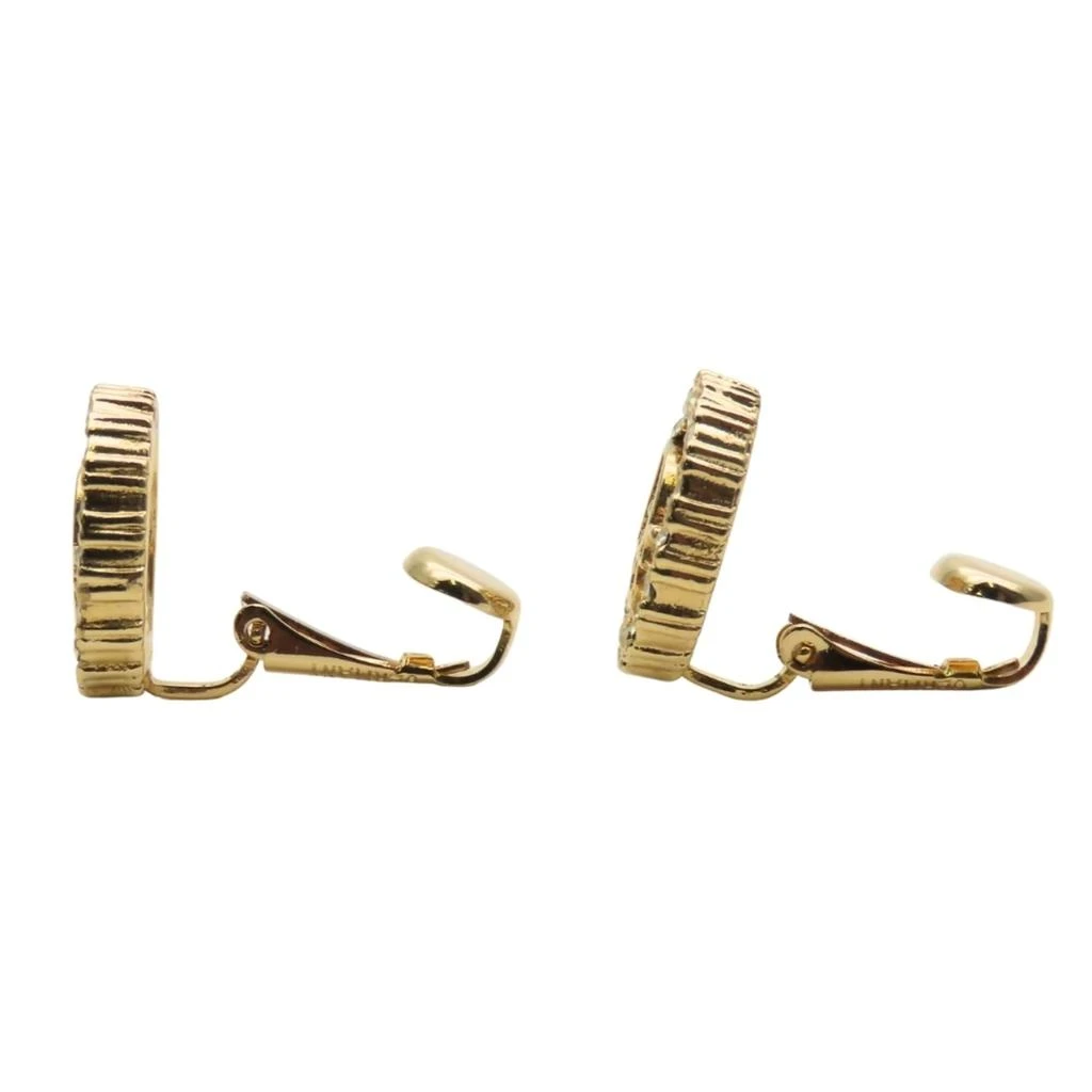 Dior Metal Clip Earrings (Pre-Owned) 2