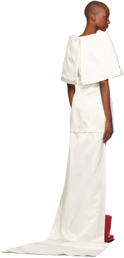FIDAN NOVRUZOVA White Mimi Bridal Minidress 3